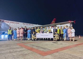 吉祥航空首次开通越南航线